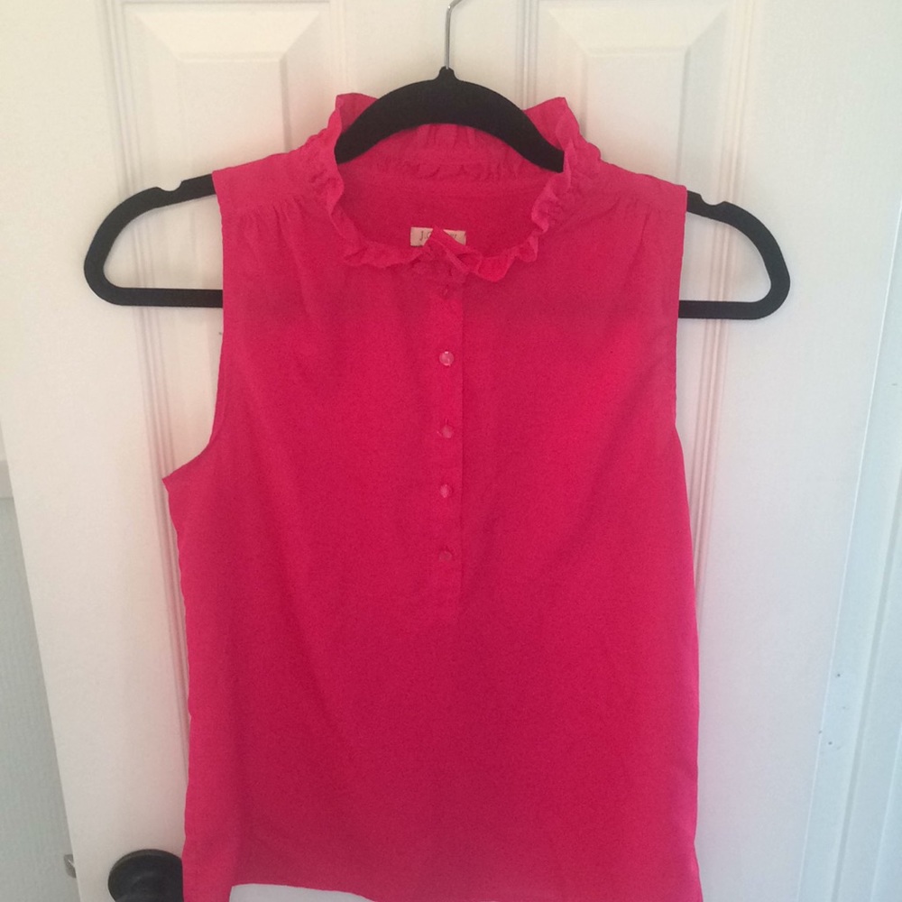 JCREW sleeveless blouse